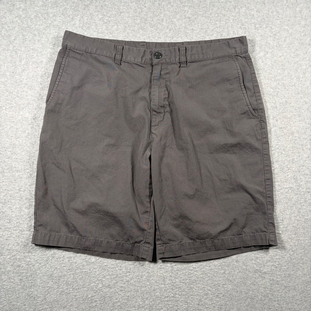 Patagonia Shorts Men's 34 Gray All Wear Hiking Outdoor Organic Chino 57726